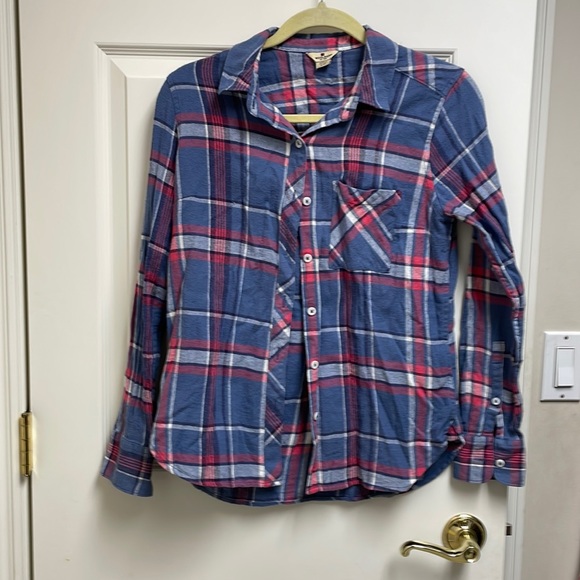 Woolrich plaid button-up - Picture 1 of 10
